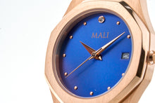 Load image into Gallery viewer, Rina - Rose Gold Blue