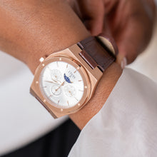 Load image into Gallery viewer, Mansa Rose Gold - White