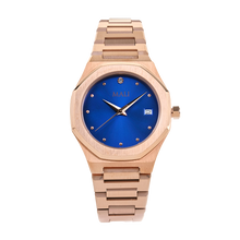 Load image into Gallery viewer, Rina - Rose Gold Blue